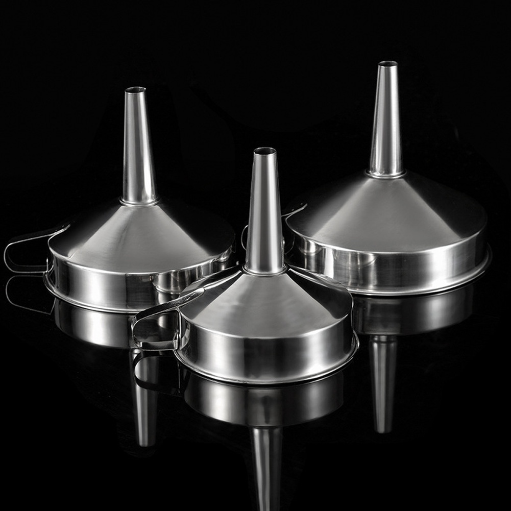 Kitchen Gadgets Latest - 1 szt. Stalowy lejek do oleju