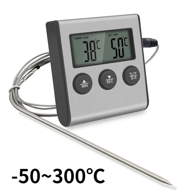 Kitchen Timer Digital - Tp700 cyfrowy zdalny bezprzewodowy termometr do