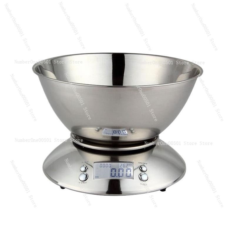 Kitchen Timer Digital - Cyfrowa waga kuchenna ze stali nierdzewnej
