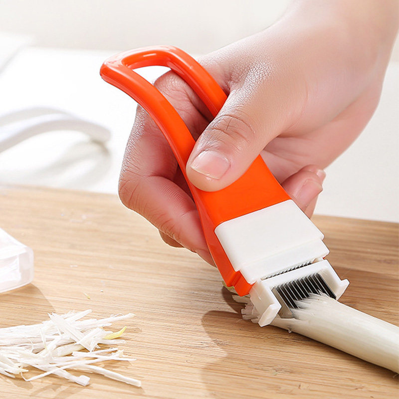 Kitchen Gadgets Cutting Tools - Nóż do szatkowania cebuli, wielofunkcyjna krajalnica