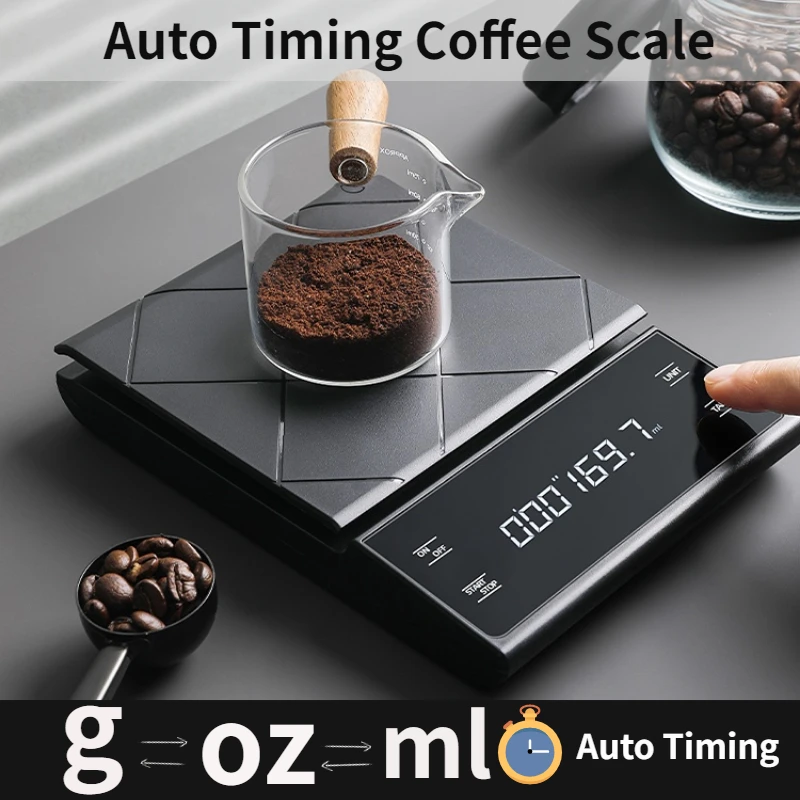 Kitchen Timer Digital - Waga kuchenna z funkcją ładowania USB,