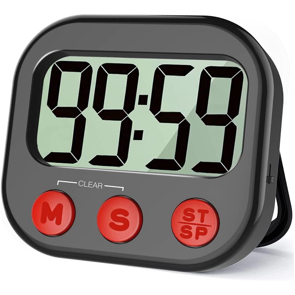 Kitchen Timer Digital - Minutnik, cyfrowy zegar wizualny zegar magnetyczny