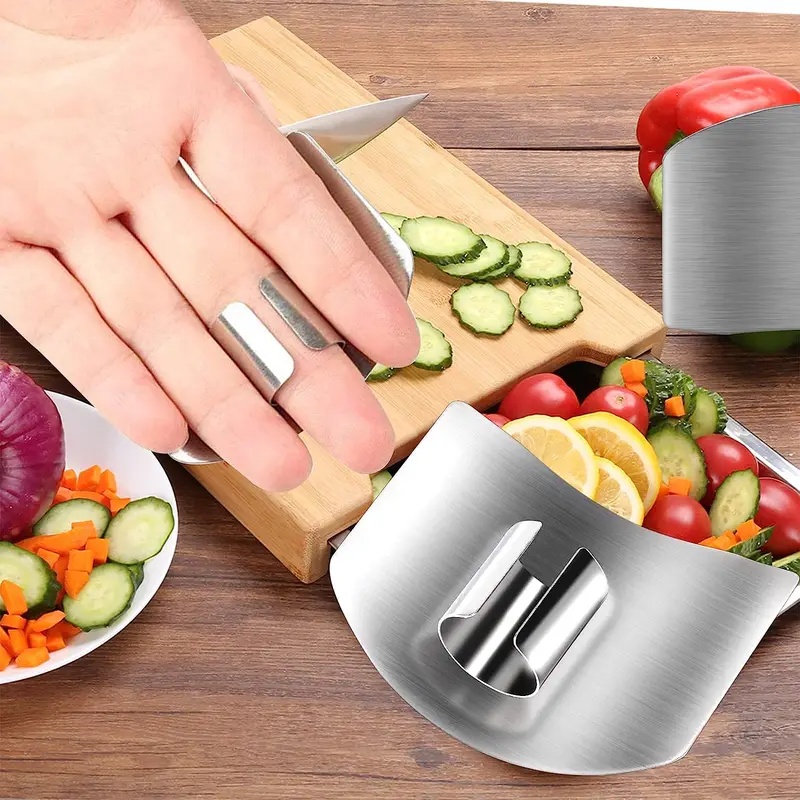Kitchen Gadgets Cutting Tools - 1-6 szt. Ochraniacz na palce ze