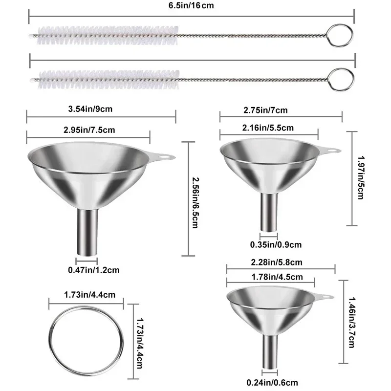 3/5 szt. Zestaw lejków kuchenn – Kitchen Gadgets Latest recenzja i cena