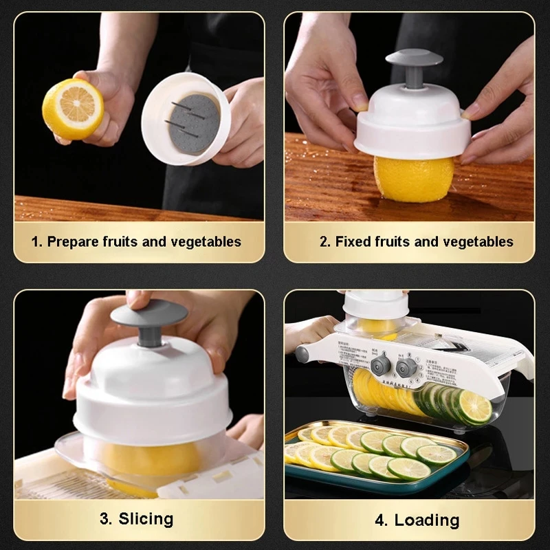 Wielofunkcyjna tarka do warzyw – Household Kitchen Gadgets Vegetable Cutter Silk Cutter recenzja i cena
