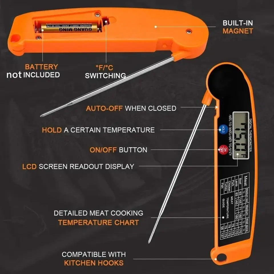 Gorąca Wyprzedaż Cyfrowy Termo – Meat Thermometer recenzja i cena