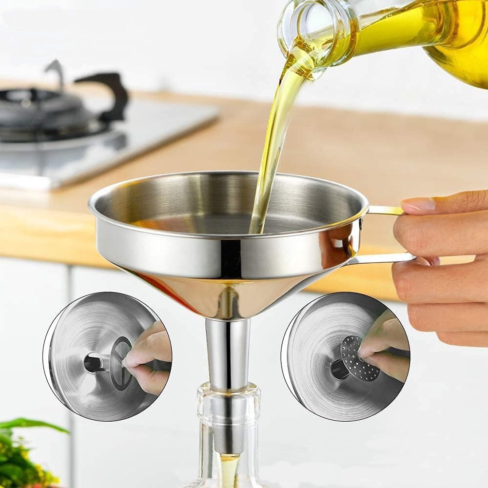 1 szt. Stalowy lejek do oleju  – Kitchen Gadgets Latest recenzja i cena
