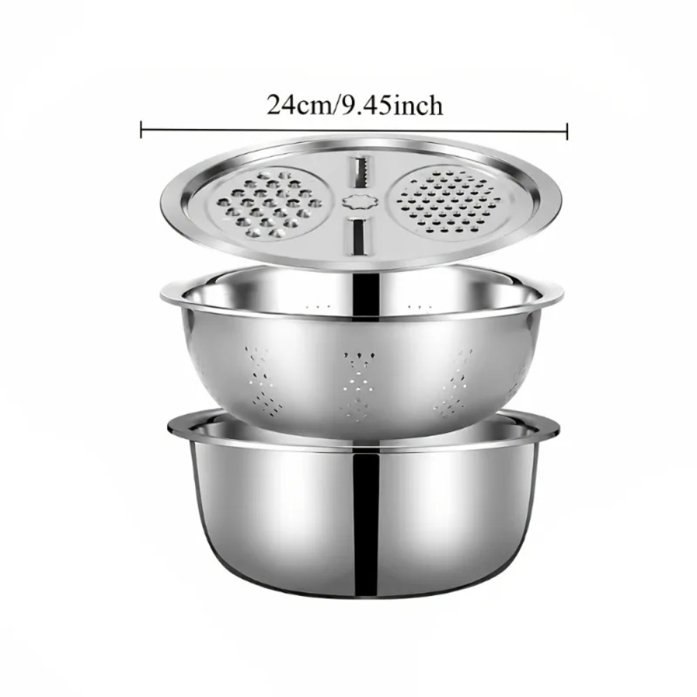 3-częściowy zestaw ze stali ni – Household Kitchen Gadgets Vegetable Cutter Silk Cutter recenzja i cena
