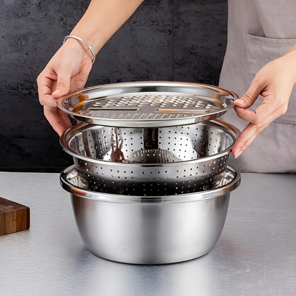 3-częściowy zestaw ze stali ni – Household Kitchen Gadgets Vegetable Cutter Silk Cutter recenzja i cena
