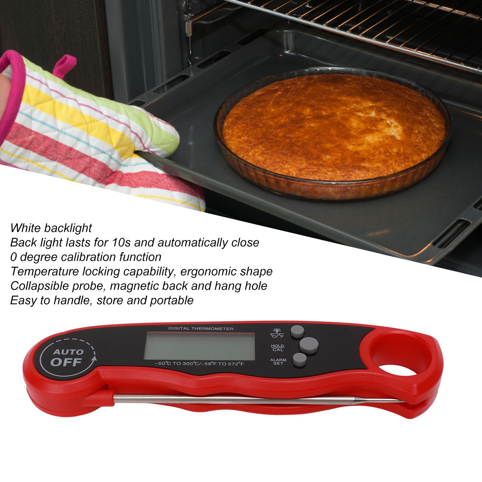 Termometr do mięsa cyfrowy z 2 – Meat Thermometer recenzja i cena