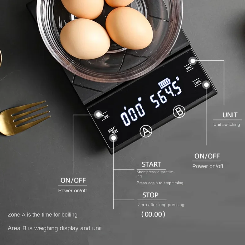 Waga kuchenna z funkcją ładowa – Kitchen Timer Digital recenzja i cena