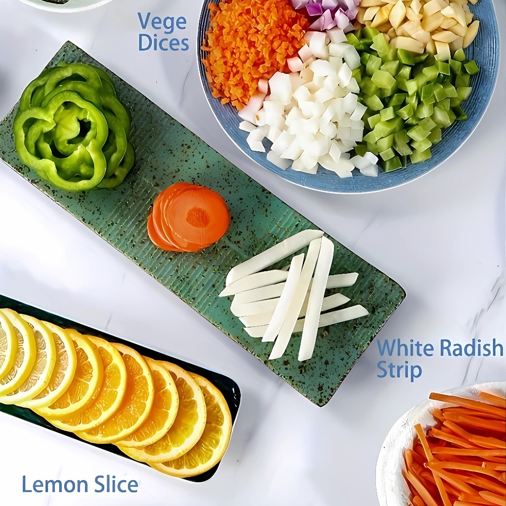 16 w 1 Krajalnica do warzyw, s – Household Kitchen Gadgets Vegetable Cutter Silk Cutter recenzja i cena