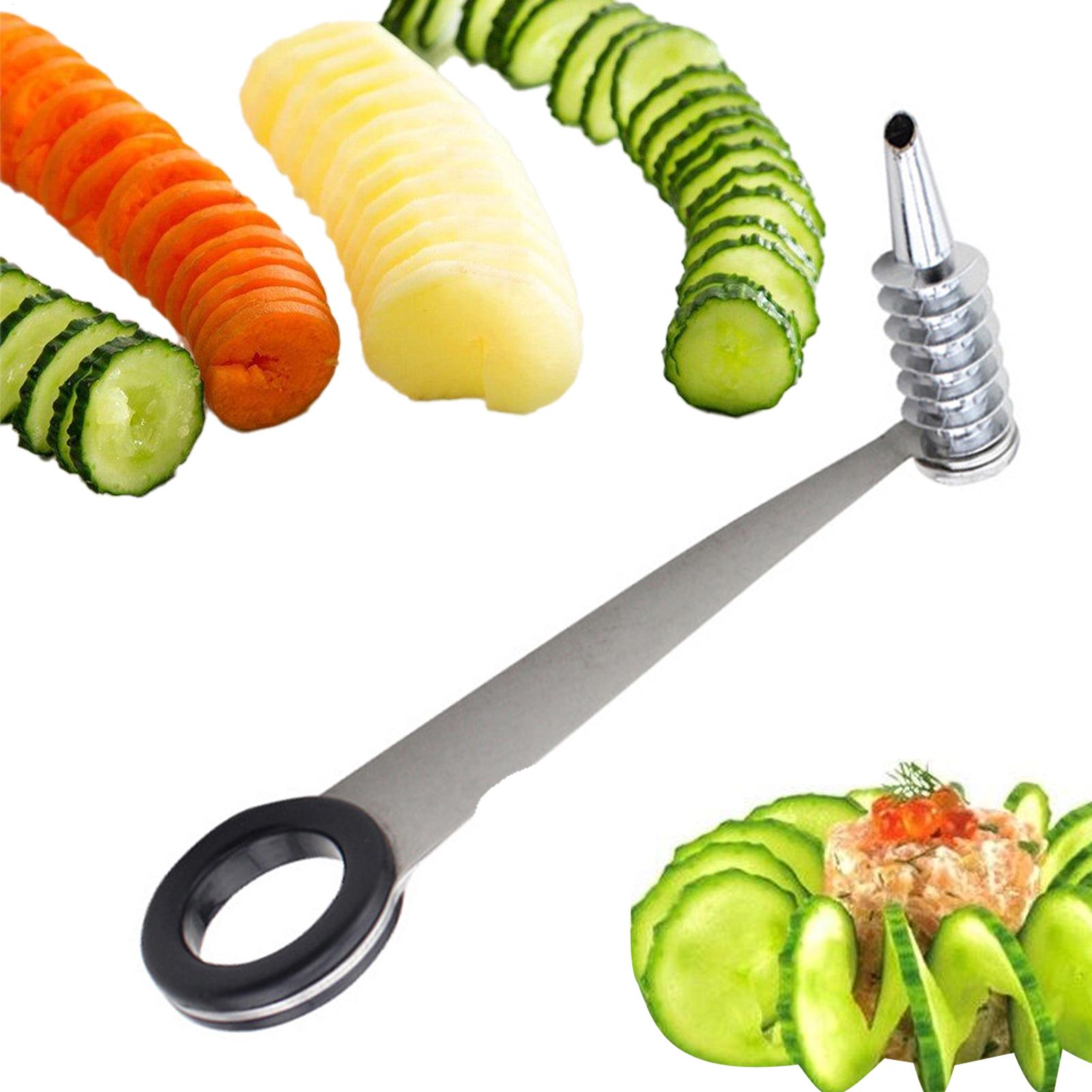 Spiralny krajalnica do warzyw, – Household Kitchen Gadgets Vegetable Cutter Silk Cutter recenzja i cena
