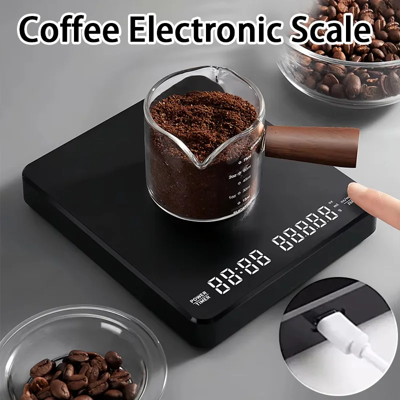 Precyzyjna cyfrowa waga do kaw – Kitchen Timer Digital recenzja i cena